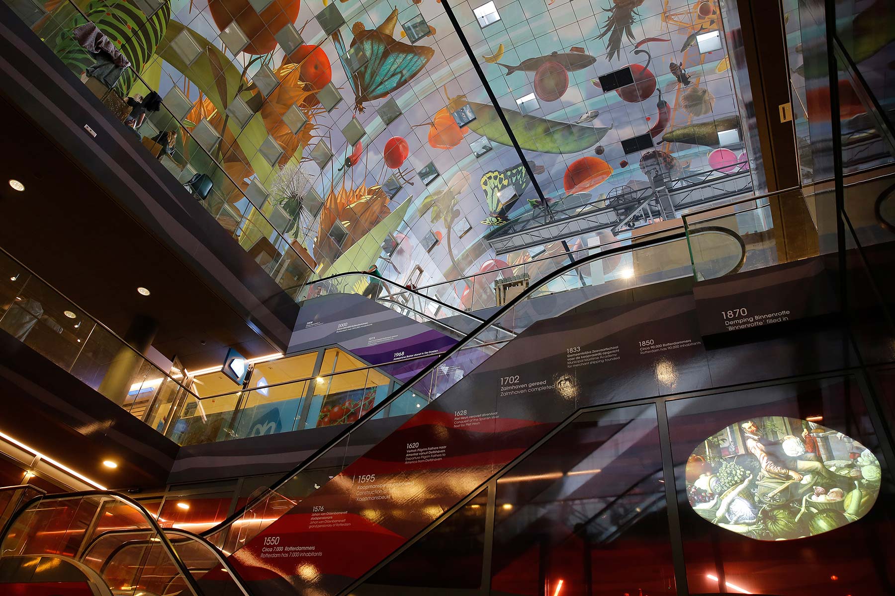 De Tijdtrap - Markthal Rotterdam