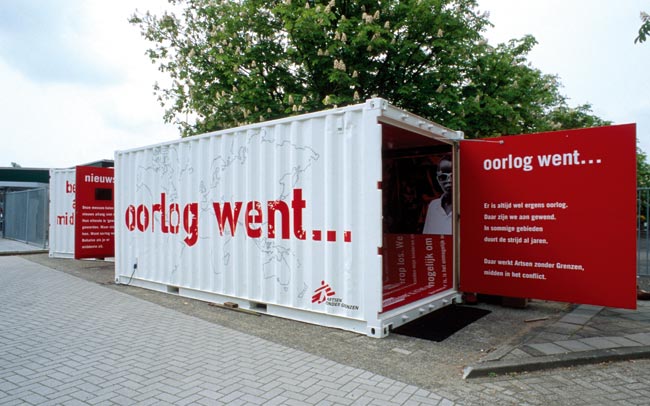 ‘Oorlog went, behalve als je er middenin zit…’