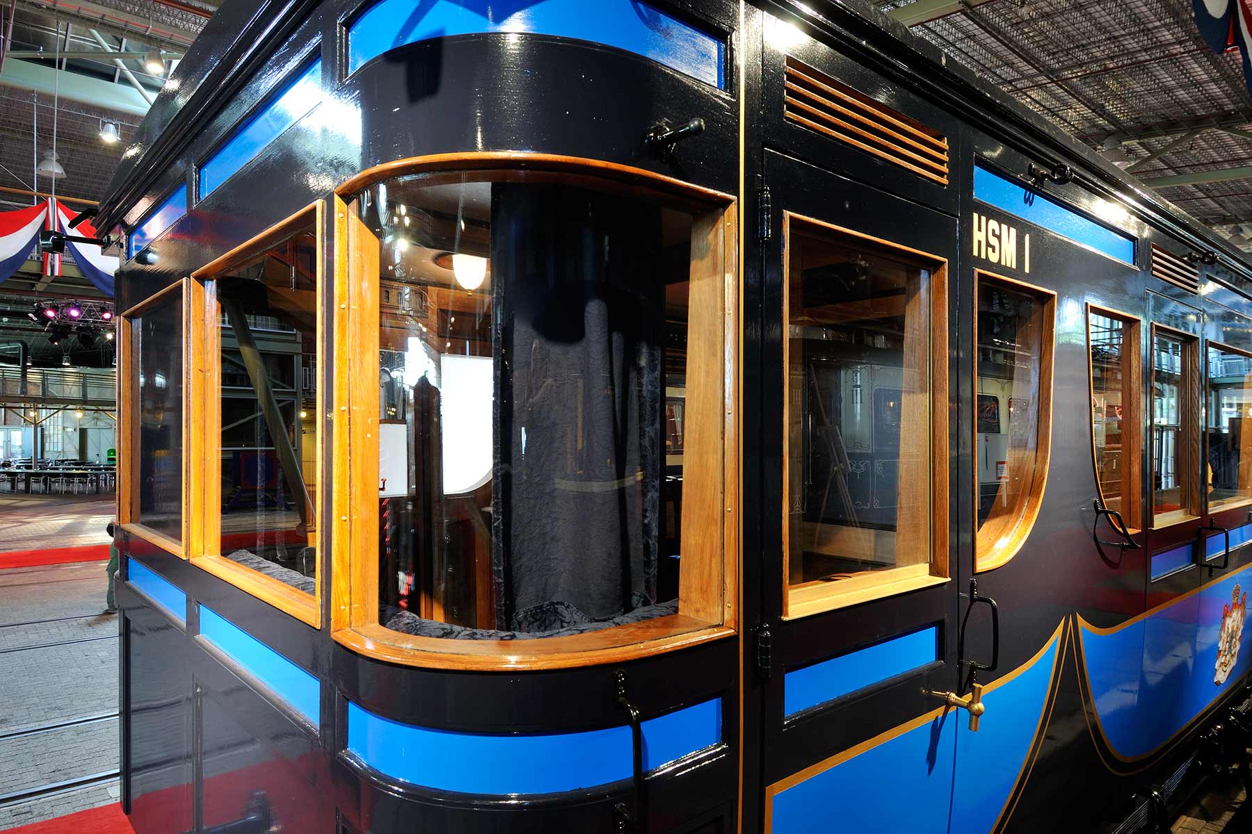 Replica Koninklijk Rijtuig Sr1 - Spoorwegmuseum