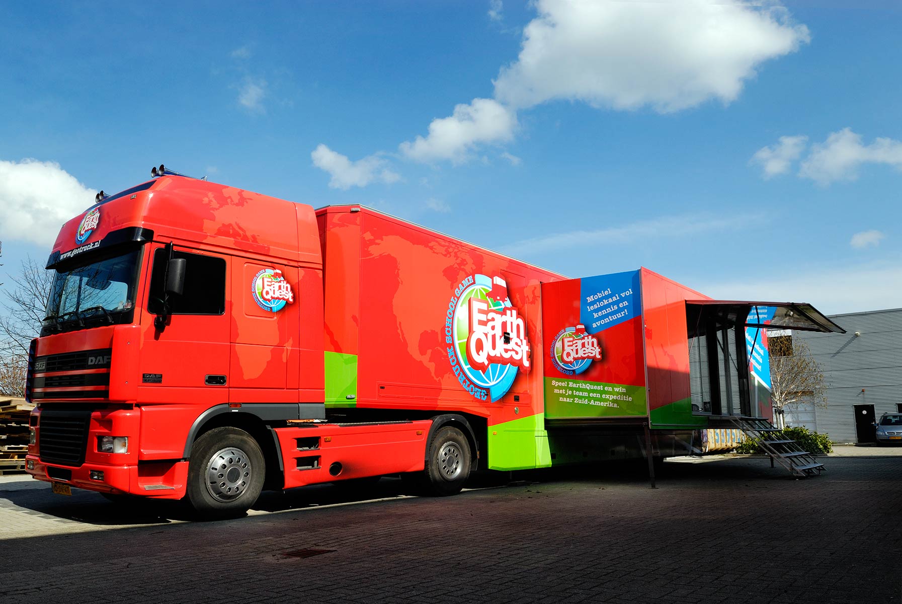 Geotruck - EarthQuest - Universiteit van Utrecht