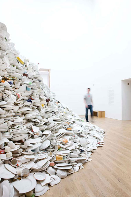'Monument' Clare Twomey - Zuiderzeemuseum