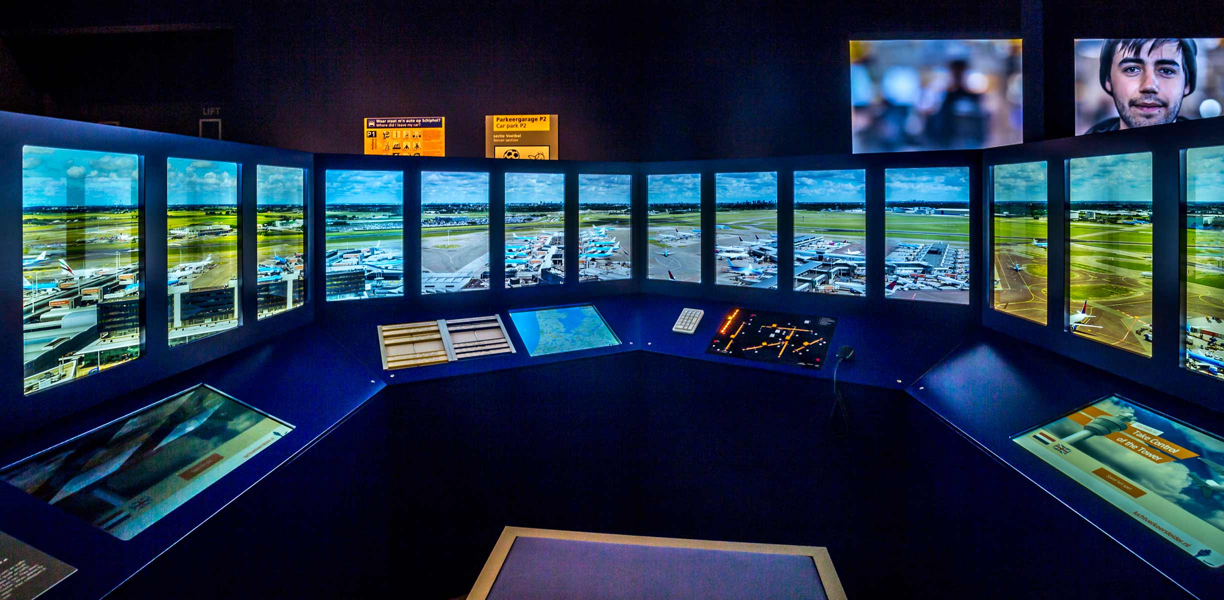 100 jaar Schiphol Amsterdam Museum Kloosterboer interieurbouw tentoonstellingsbouw NorthernLight