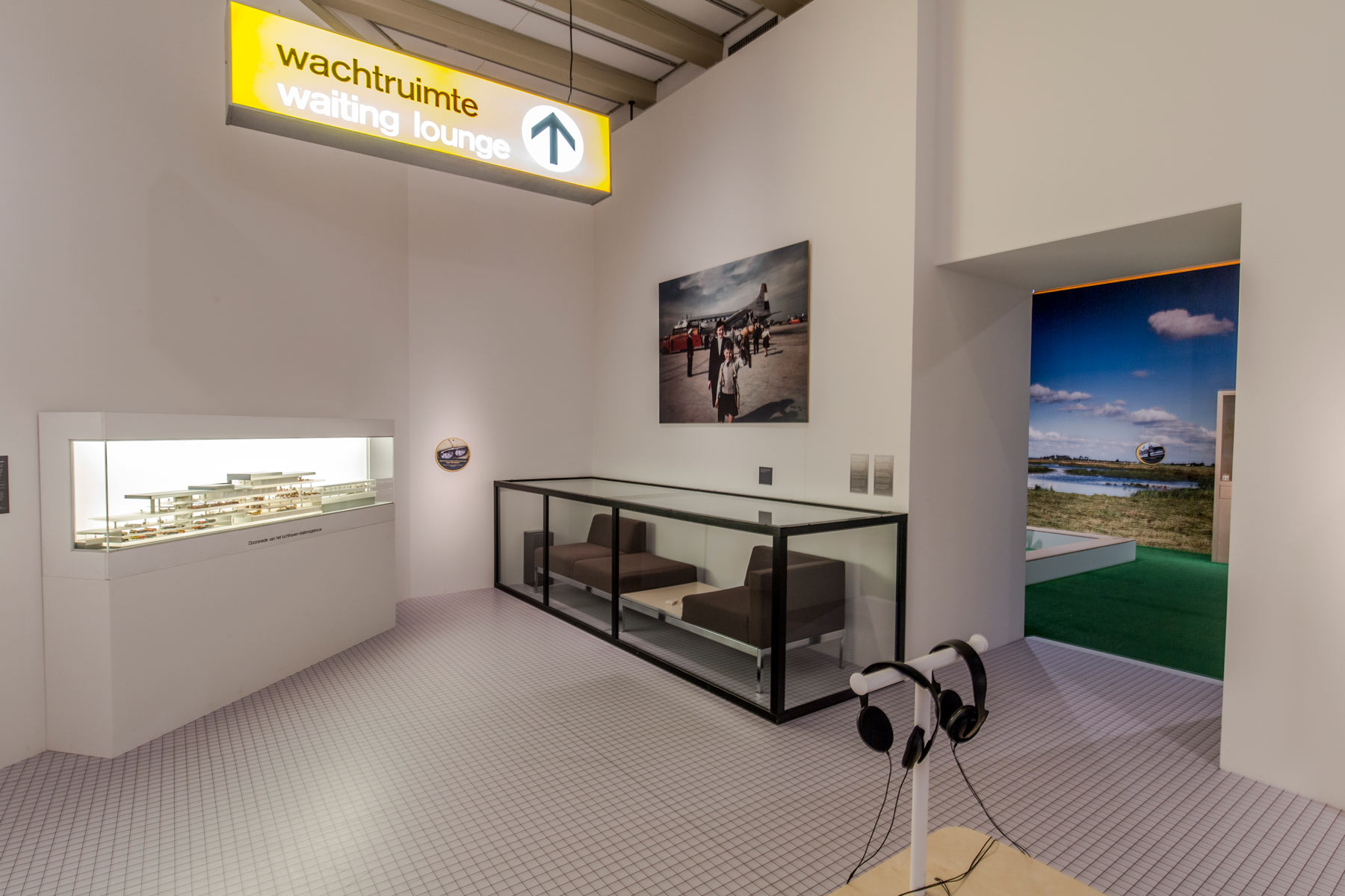 100 jaar Schiphol Amsterdam Museum Kloosterboer interieurbouw tentoonstellingsbouw NorthernLight