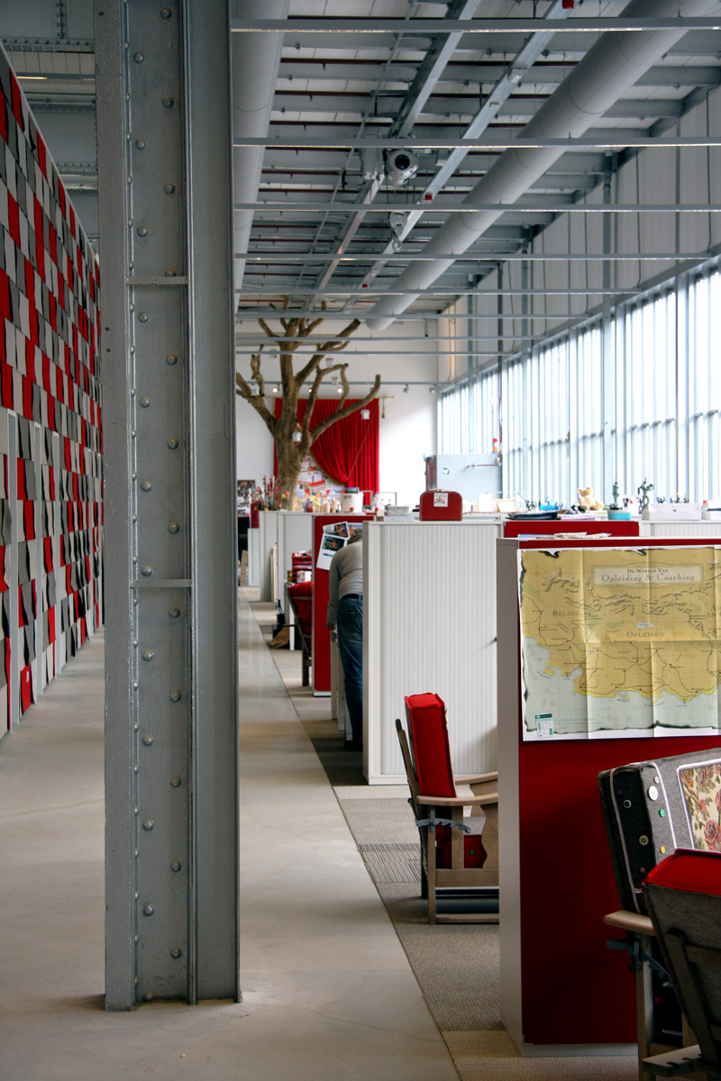 Kantoor interieur Stichting CliniClowns
