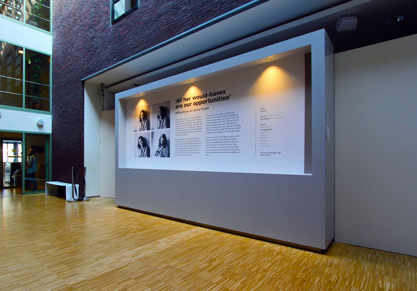Free2Choose ruimte - Anne Frank Huis