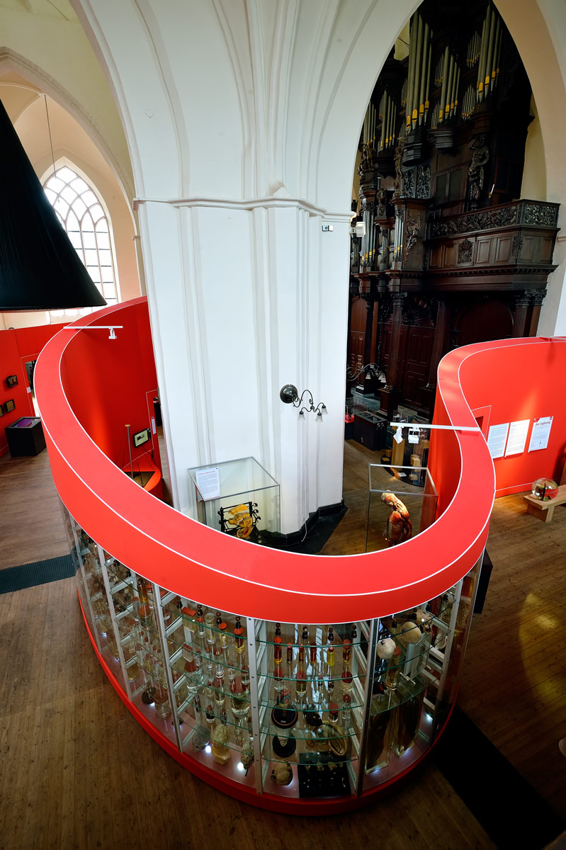Tentoonstelling "400 jaar wetenschap" Universiteitsmuseum Groningen - AA Kerk Groningen