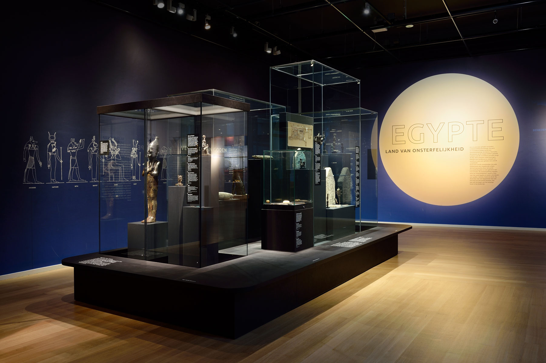 Egypte. Land van onsterfelijkheid Rijksmuseum van Oudheden Lies Willers Kloosterboer tentoonstellingsbouw