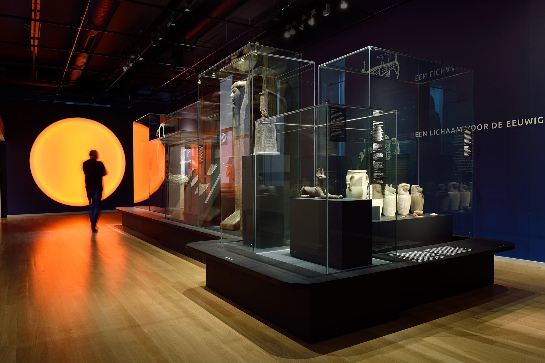 Egypte. Land van onsterfelijkheid Rijksmuseum van Oudheden Lies Willers Kloosterboer tentoonstellingsbouw