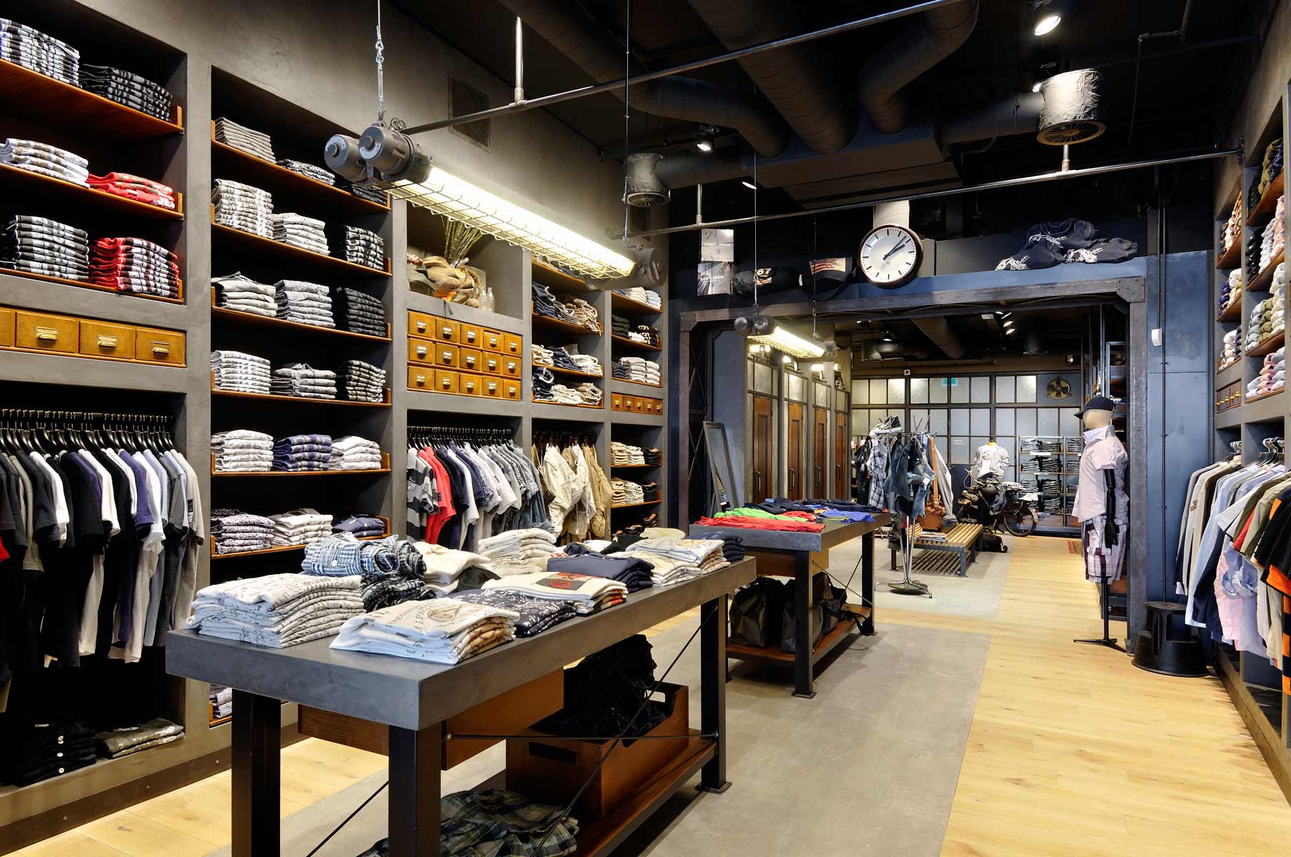 Interieur Legend winkel Den Bosch