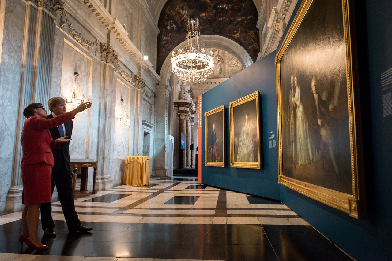 Tentoonstelling Dynastie - Portretten van Oranje-Nassau Koninklijk Paleis Amsterdam