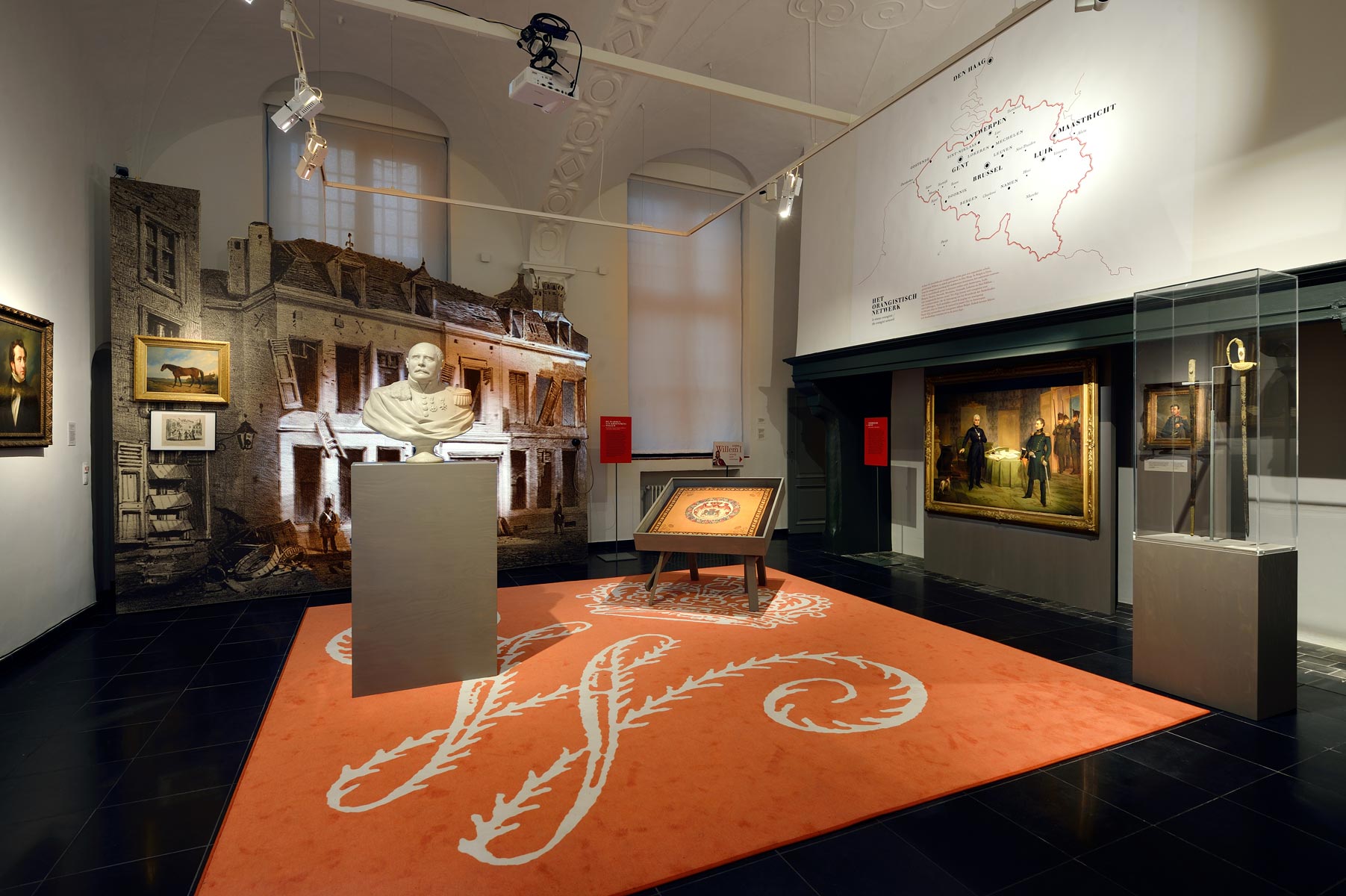 Het Verloren Koninkrijk . Willem 1 en Belgie - STAM . Stadmuseum Gent