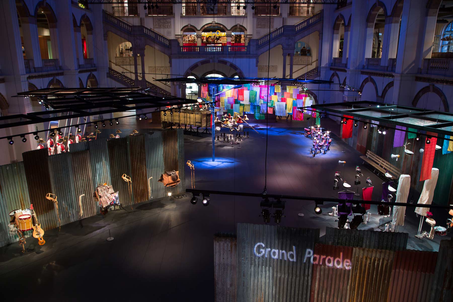 Kunstinstallatie Grand Parade Jompet - Tropenmuseum