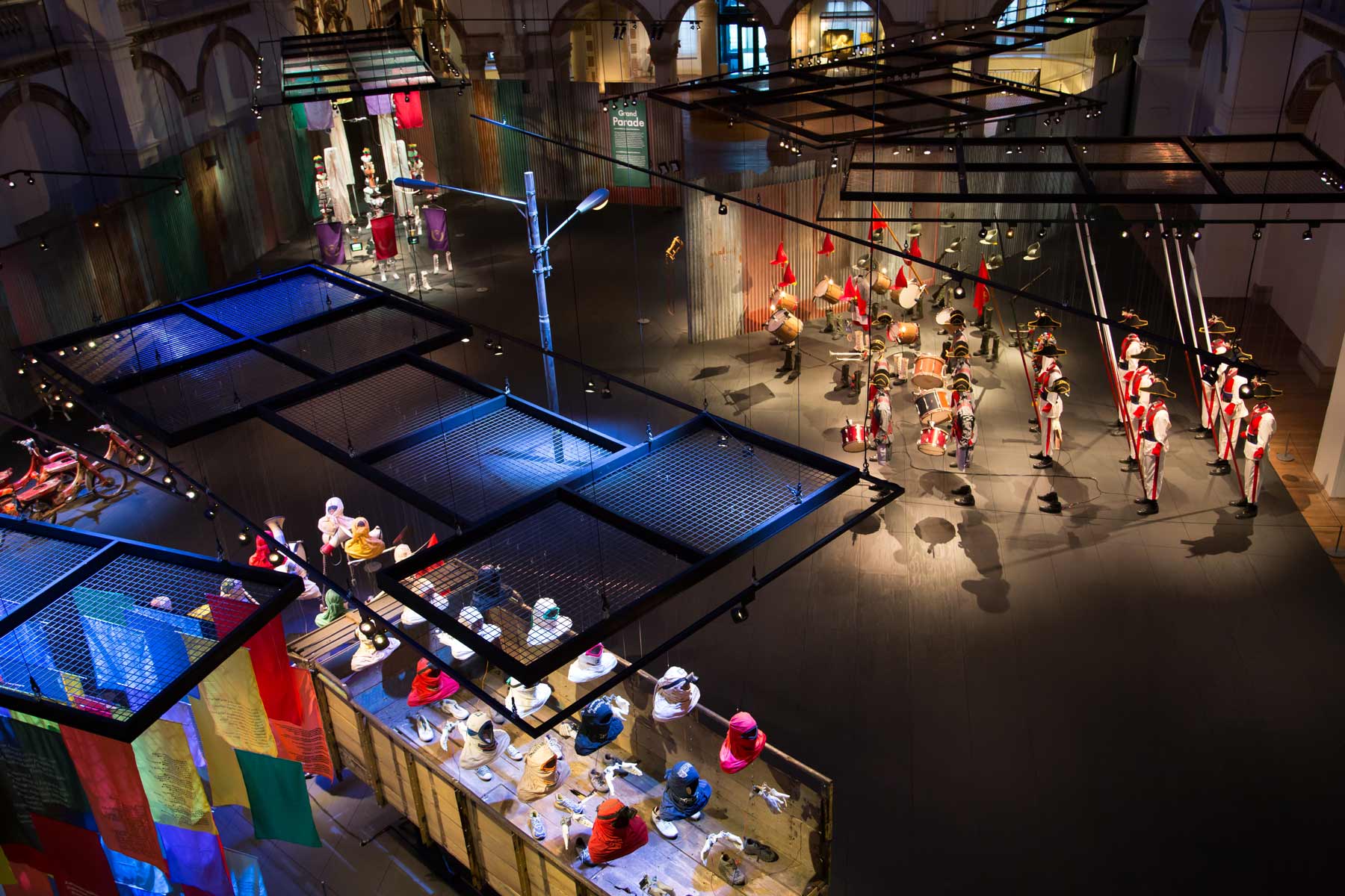 Kunstinstallatie Grand Parade Jompet - Tropenmuseum