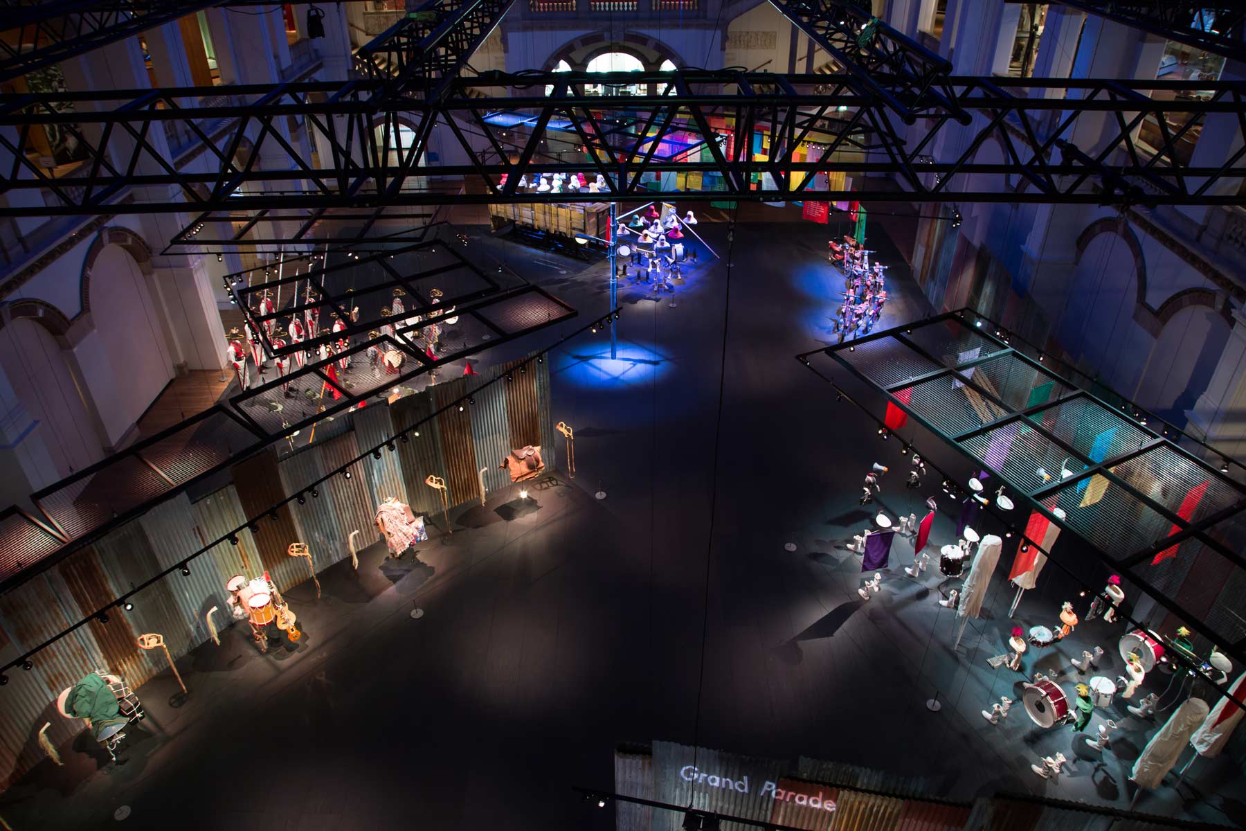 Kunstinstallatie Grand Parade Jompet - Tropenmuseum