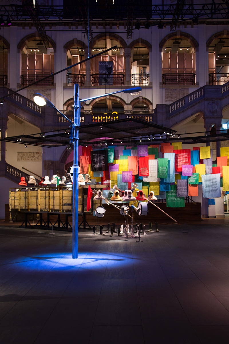 Kunstinstallatie Grand Parade Jompet - Tropenmuseum
