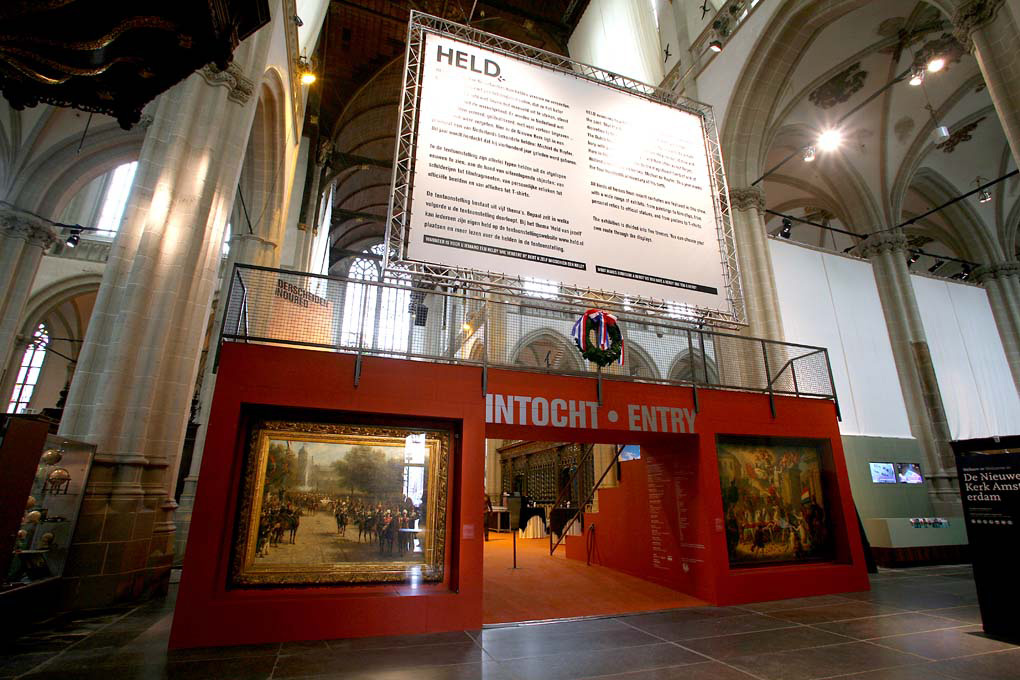 Tentoonstelling: HELD / 2007 / Ontwerp: Marcel Schmalgemeijer