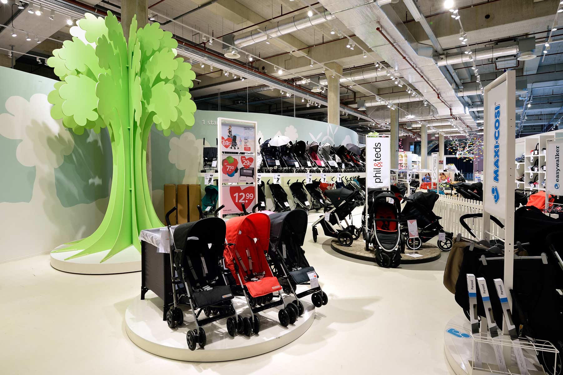 Prenatal Hearts winkelinterieur
