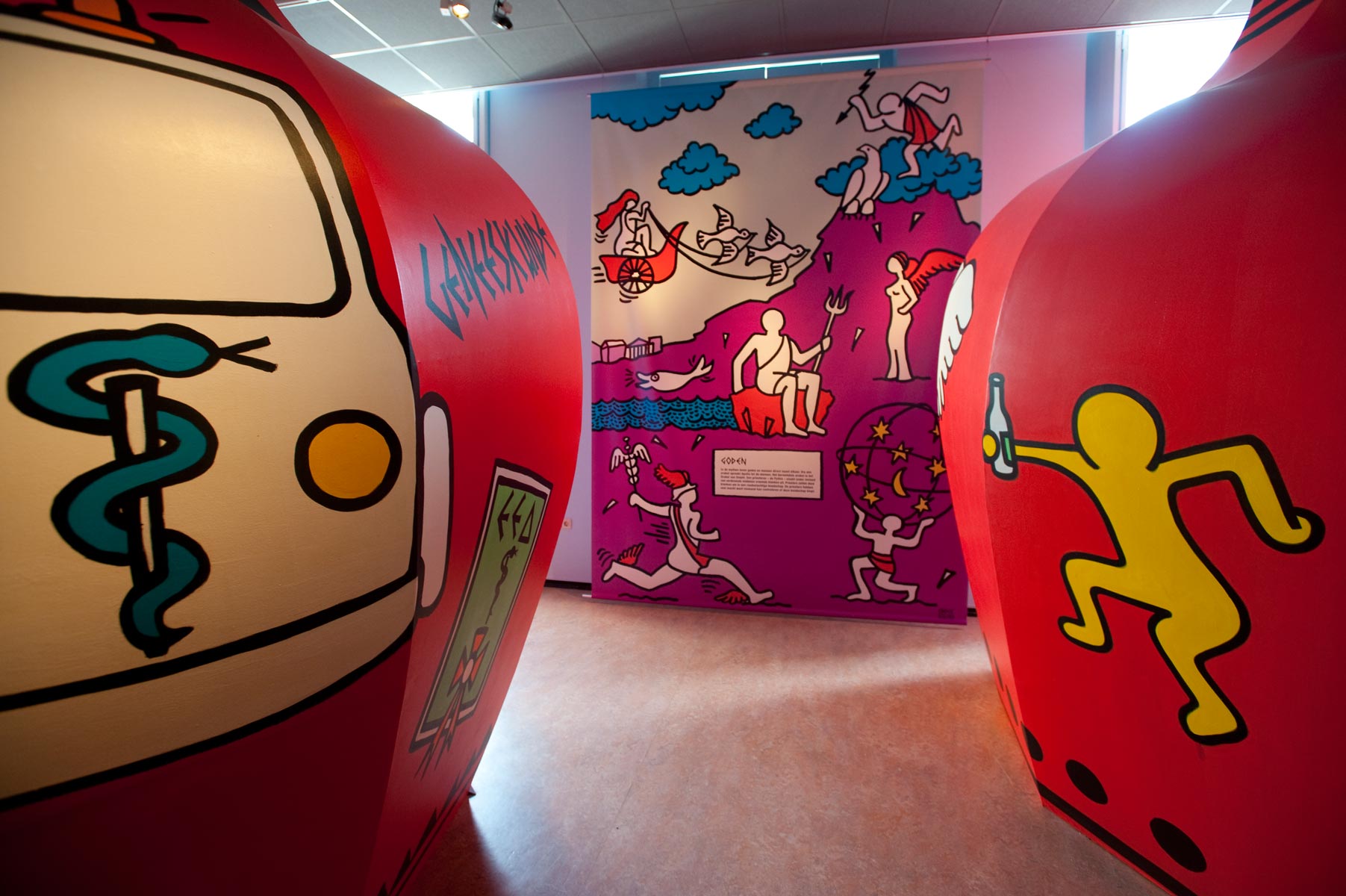 Tentoonstelling: MegaGrieken / 2010 / Ontwerp: Saskia Meulendijks