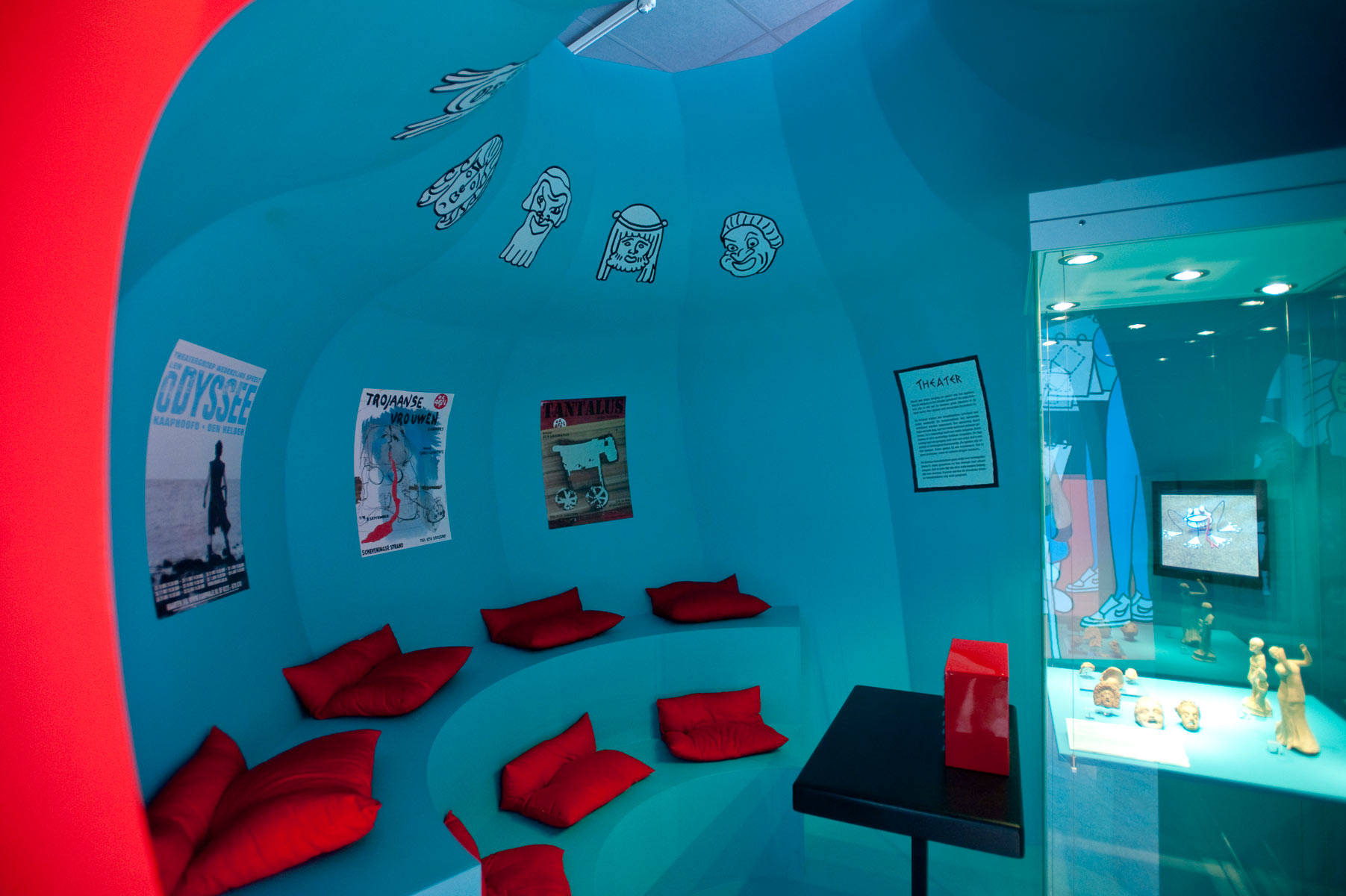 Tentoonstelling: MegaGrieken / 2010 / Ontwerp: Saskia Meulendijks